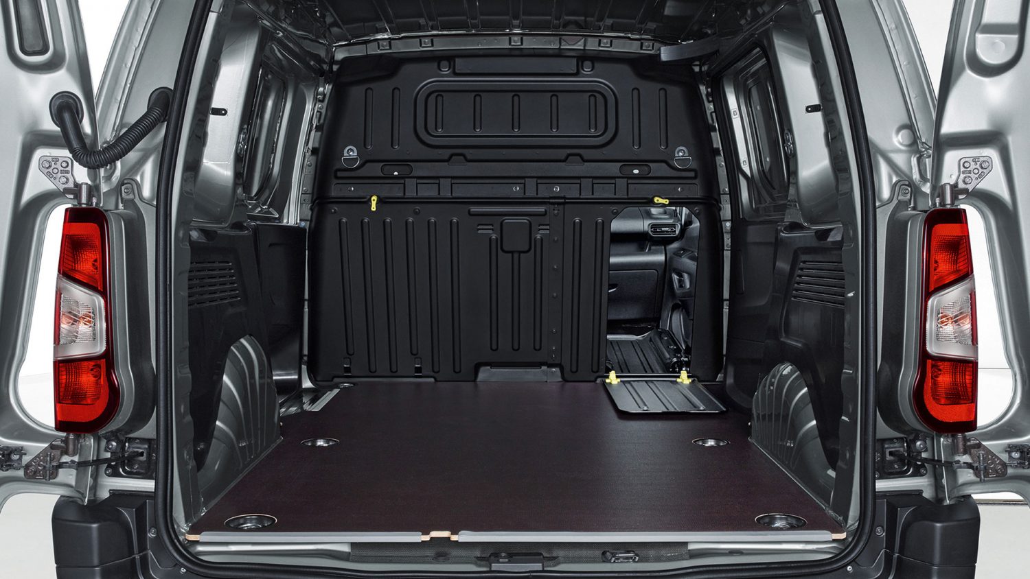 Vauxhall Combo rear interior load space.