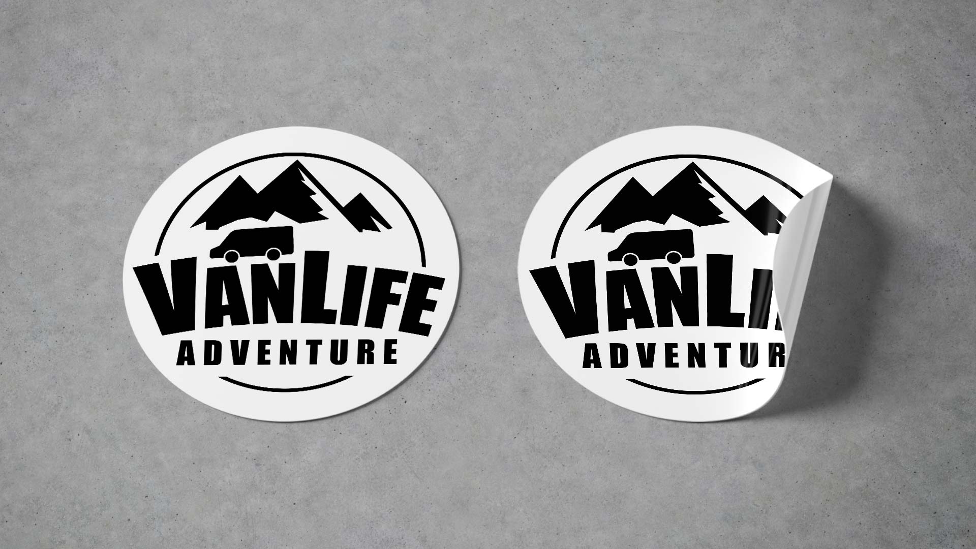 VanLife Adventure Sticker VanLife Adventure